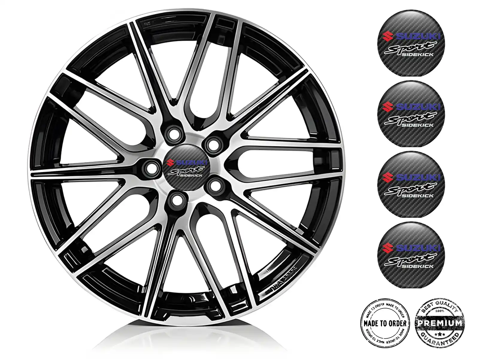 Suzuki Raddekor Stil Individuelle Dome-Plaketten